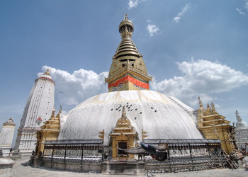 Храм Сваямбунатх (Swayambhunath) – фотографии Непала