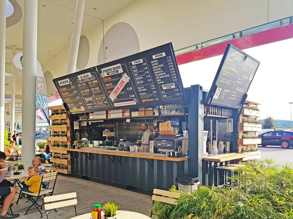 Кафе на колесах. Оберварт. Австрия – фотографии Австрии