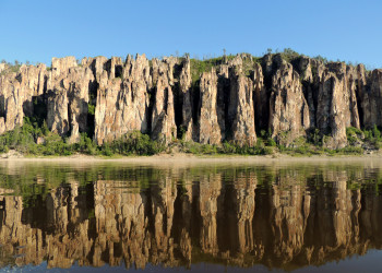 Возраст «Ленских столбов» в национальном парке Якутии — 500 000 лет – фотографии России