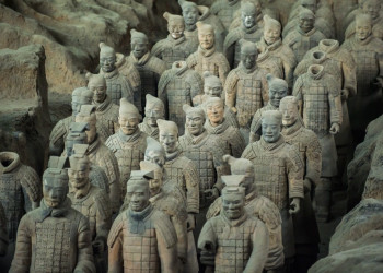 Величайшее открытие в мире Терракотовая армия (Terracotta Army), Сиань, Китай – фотографии Китая