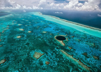 Большая голубая дыра (Great Blue Hole) – фотографии Белиза