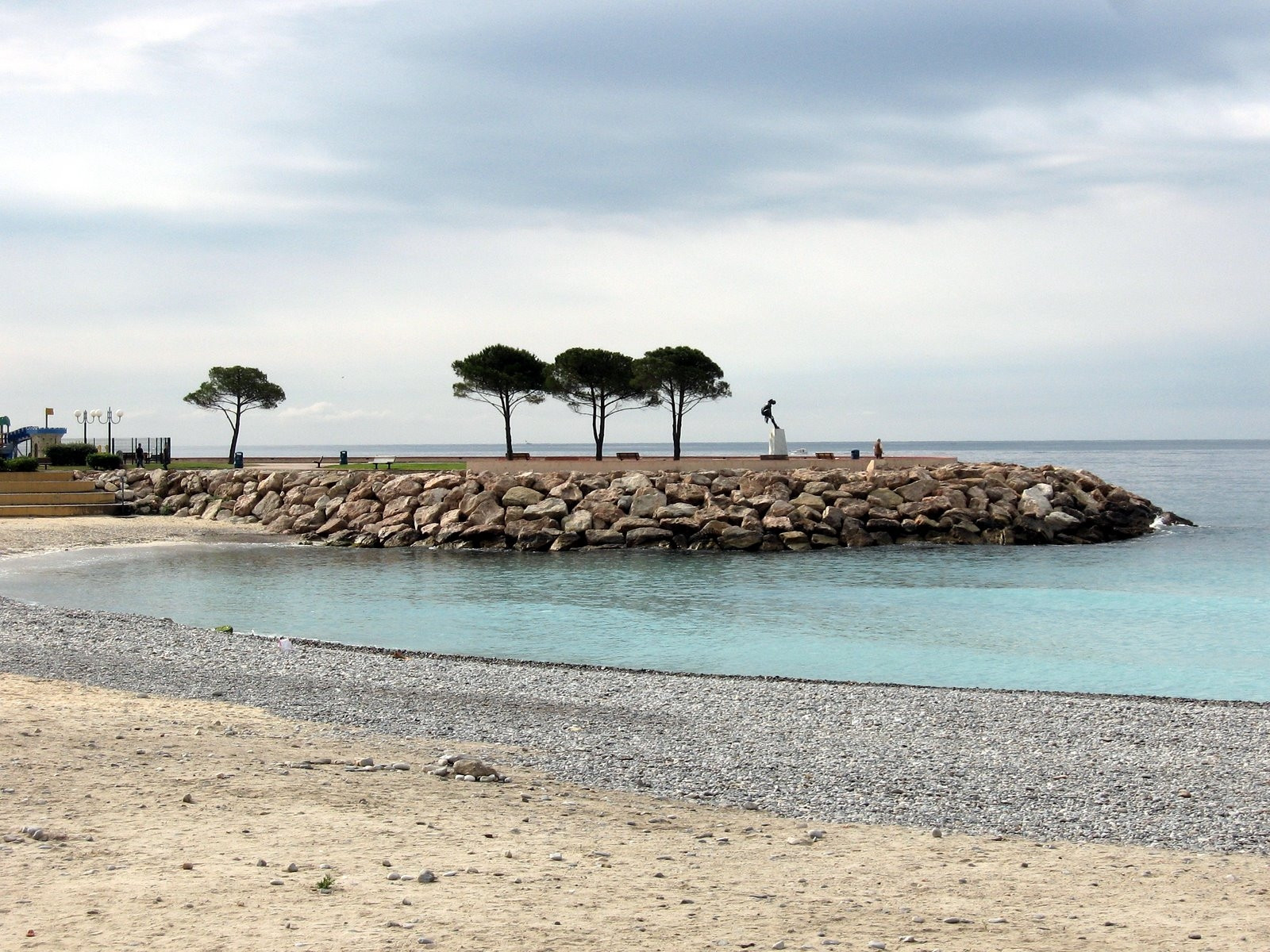 Набережная в Ментоне, Франция. Фото 2 – фотографии Франции