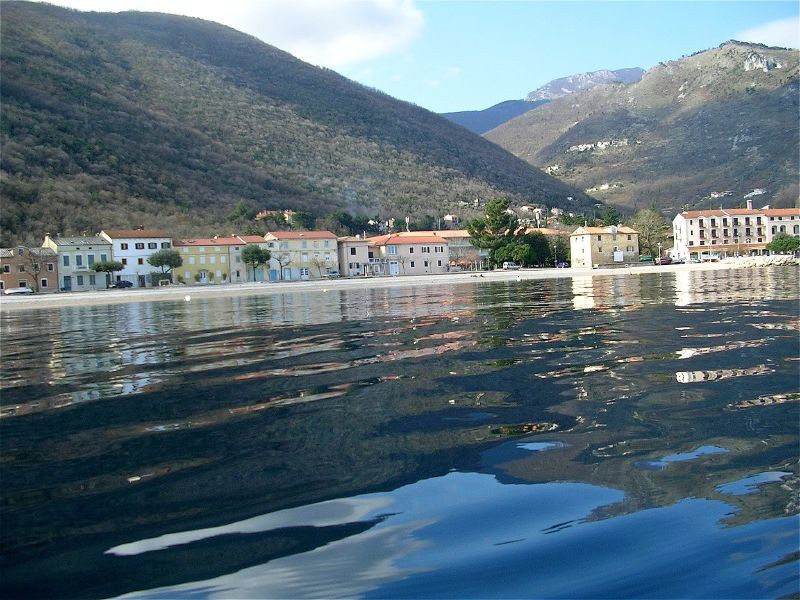 Море в Мощеничка-Драга, Хорватия. Фото 11 – фотографии Хорватии