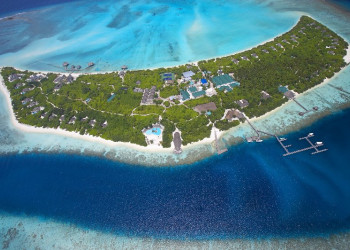 Панорамный вид в Хаа Алифу Атолл, Мальдивы – фотографии Мальдивских островов