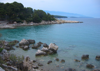 Пляж на острове Раб, Хорватия. Фото 1 – фотографии Хорватии