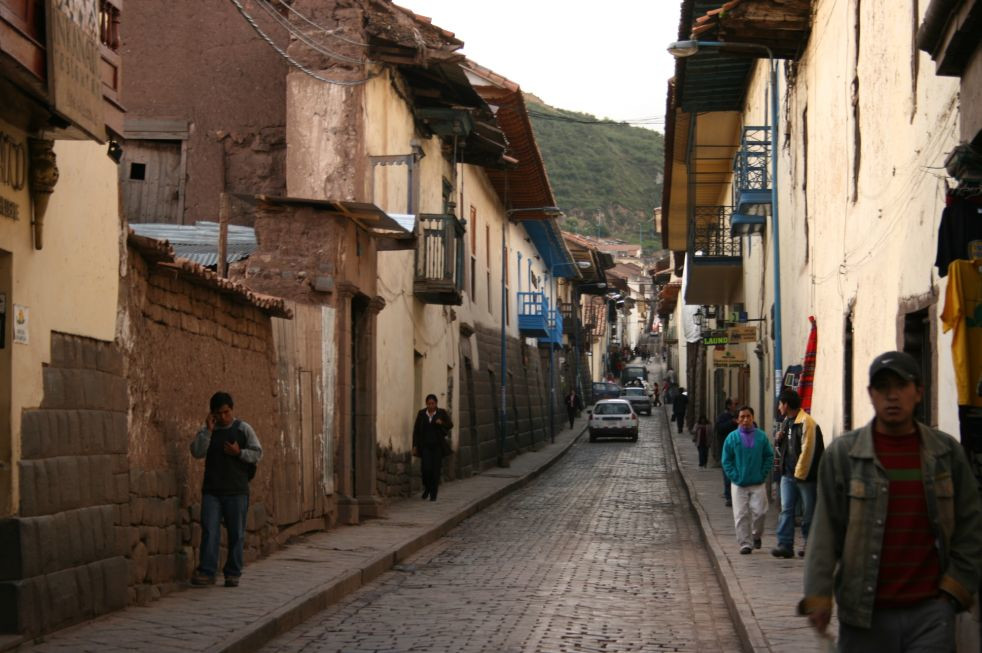 Узкие улицы Куско – фотографии Перу