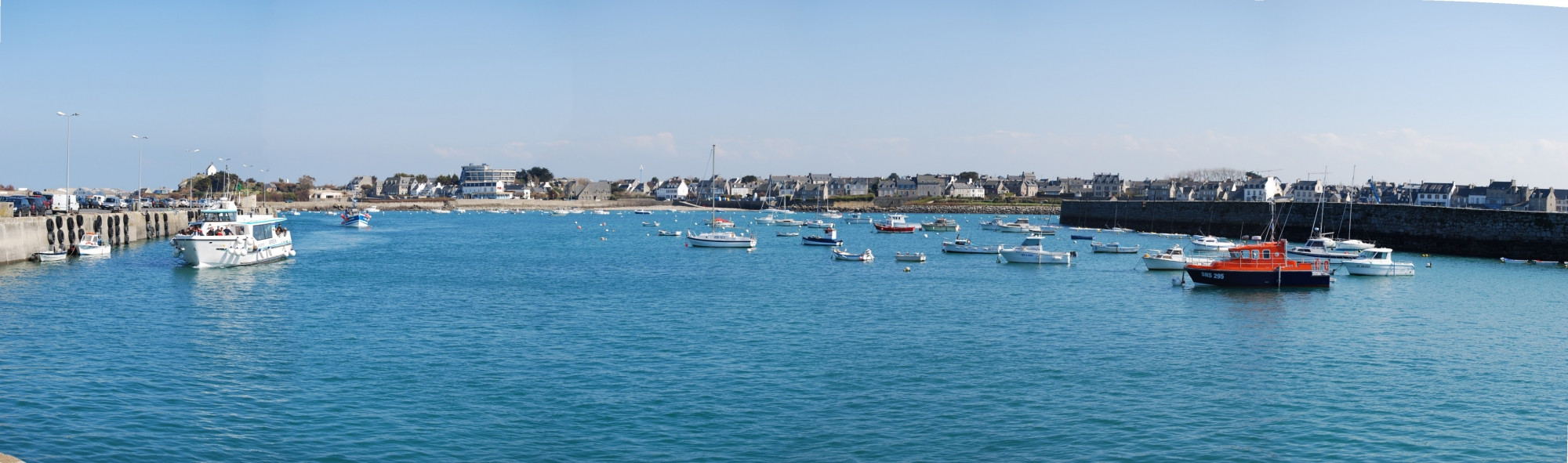 Залив в Роскофе, Франция – фотографии Франции