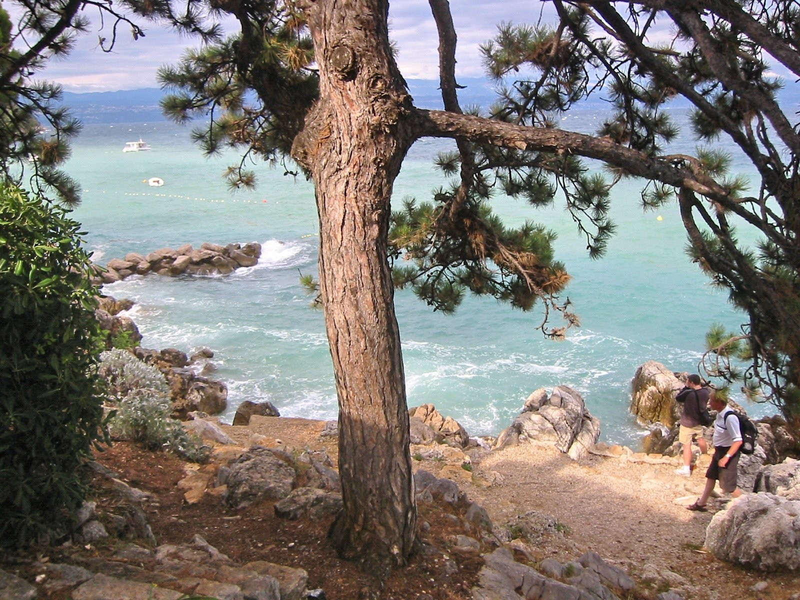 Берега в Мощеничка-Драга, Хорватия. Фото 1 – фотографии Хорватии