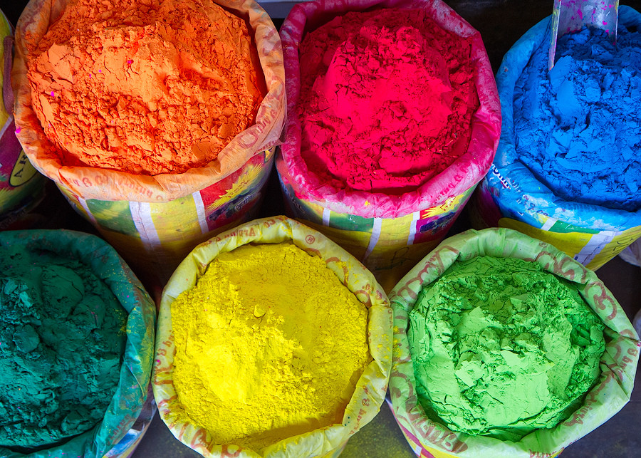 Ежегодный фестиваль весны "Холи" – фотографии Индии