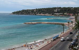 Пляж в Рокбрюн-Кап-Мартен, Франция – фотографии Франции