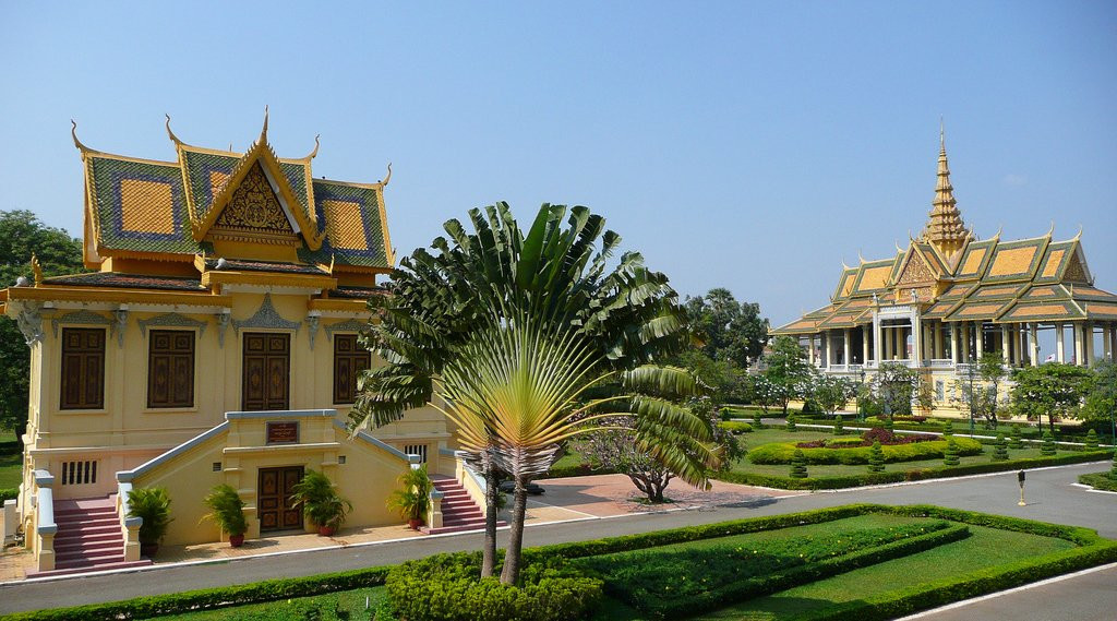 Королевский дворец в Пномпене – фотографии Камбоджи