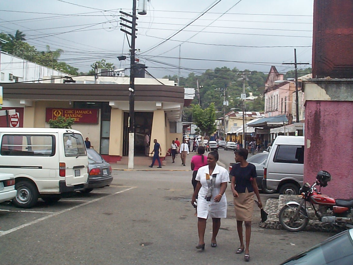 Улица в Порт Антонио, Ямайка. Фото 2 – фотографии Ямайки