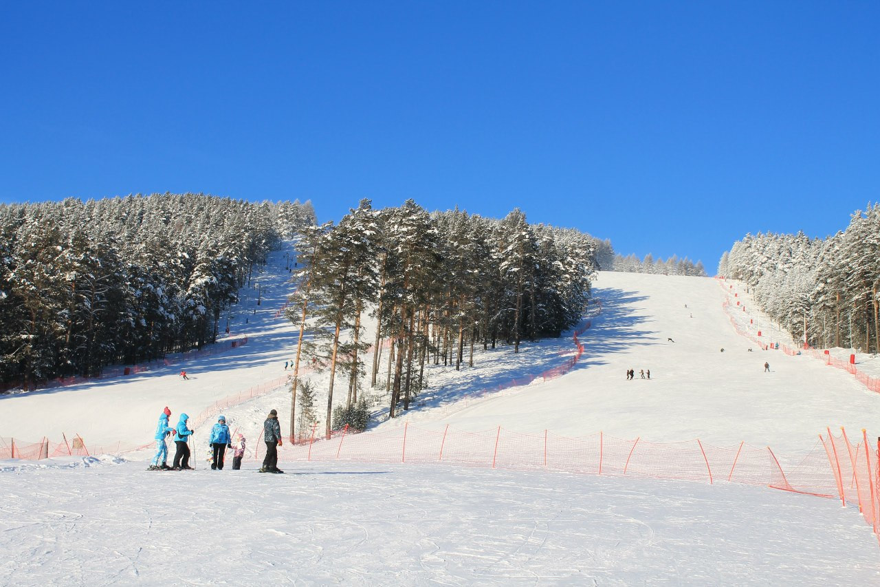 Мраткино — горнолыжная база – фотографии России