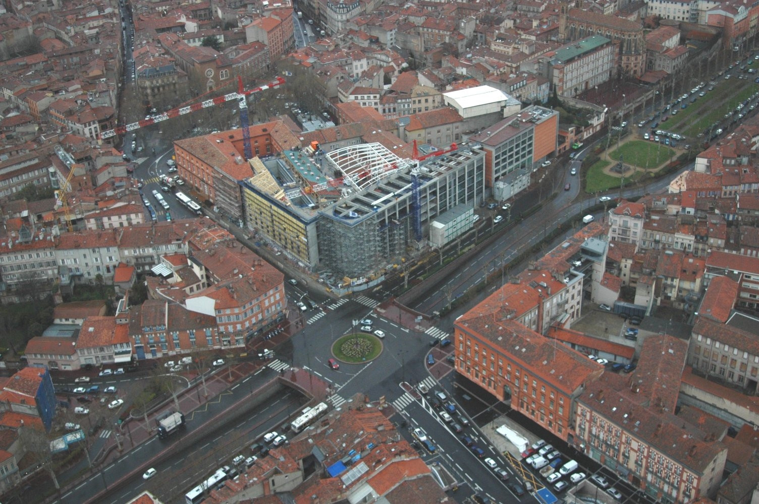 Панорамный вид в Тулузе, Франция. Фото 1 – фотографии Франции