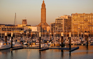 Порт в Гавре, Франция – фотографии Франции