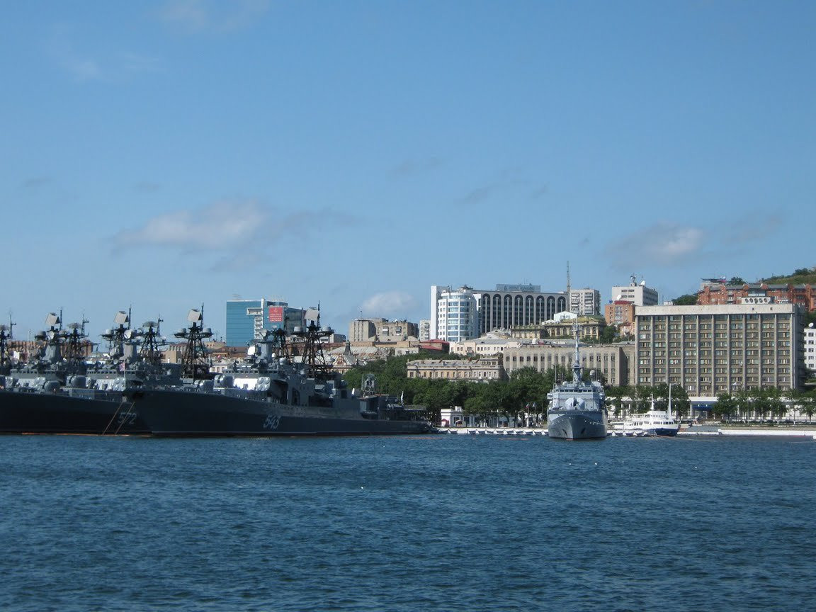 Корабли в Владивостоке, Россия. Фото 7 – фотографии России