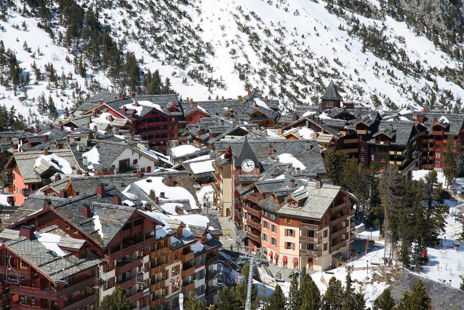 Отели в Лез-Арк, Франция. Фото 3 – фотографии Франции