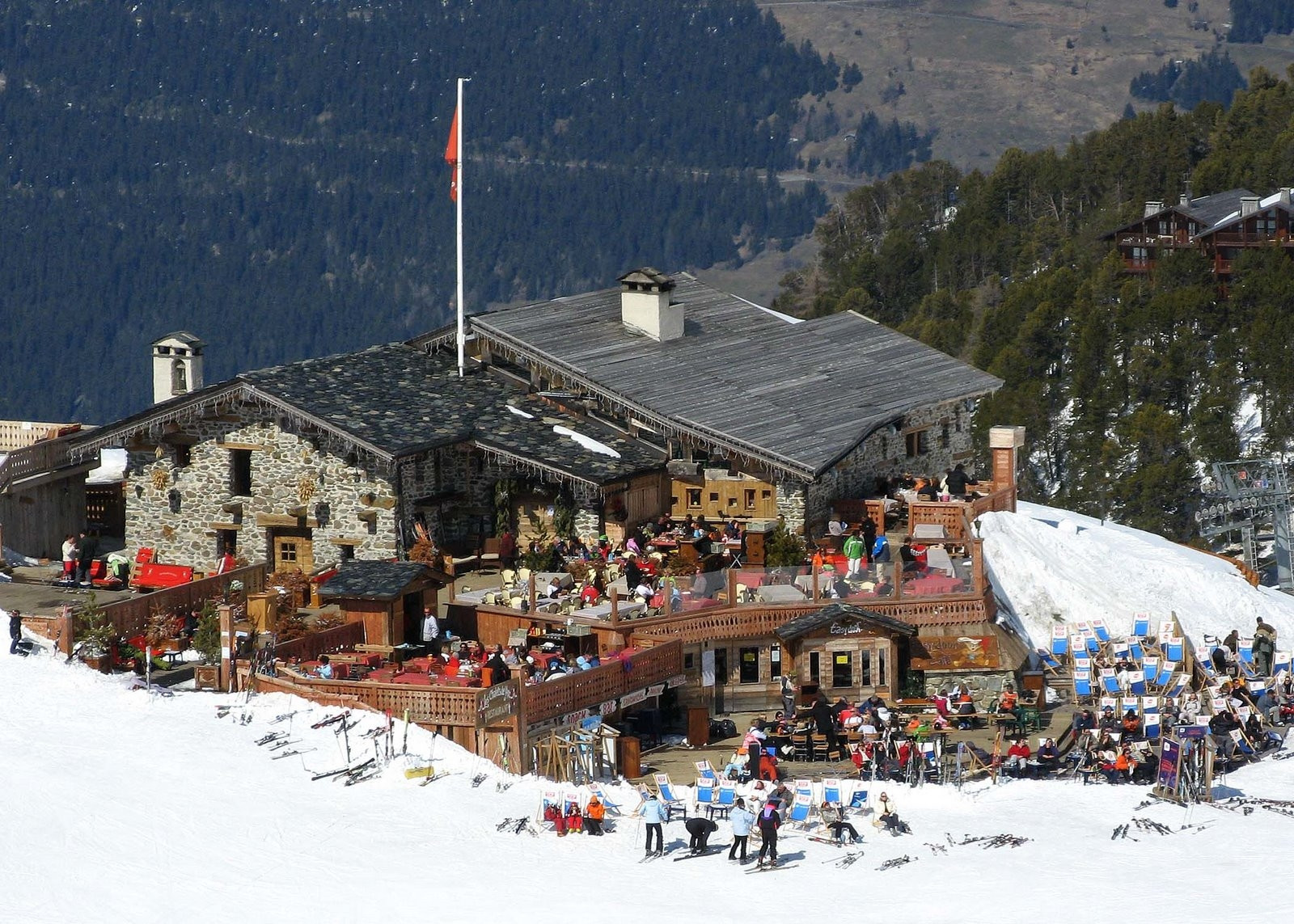 Кафе и рестораны в Лез-Арк, Франция – фотографии Франции