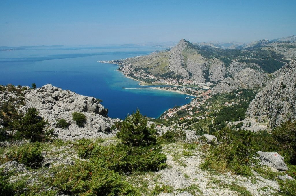 Панорамный вид в Омиш, Хорватия. Фото 7 – фотографии Хорватии