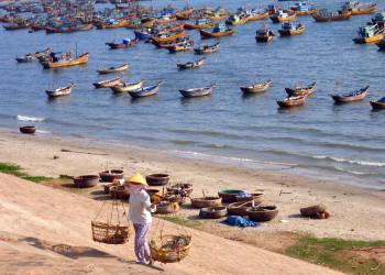 Сотни рыбацких лодок в Муйне – фотографии Вьетнама