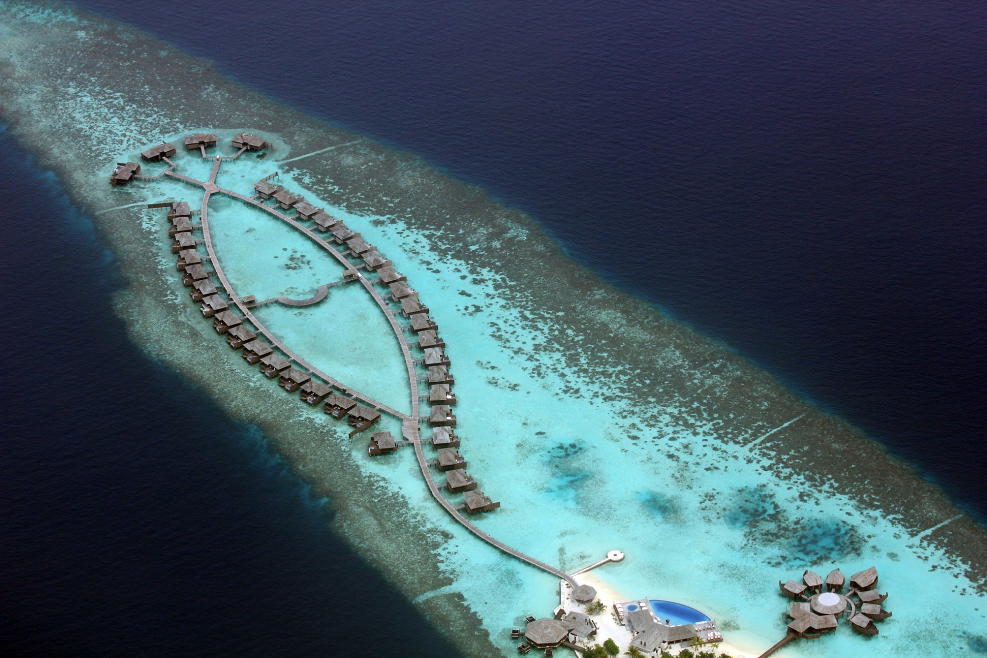 Панорамный вид в Южный Мале Атолл, Мальдивы. Фото 22 – фотографии Мальдивских островов