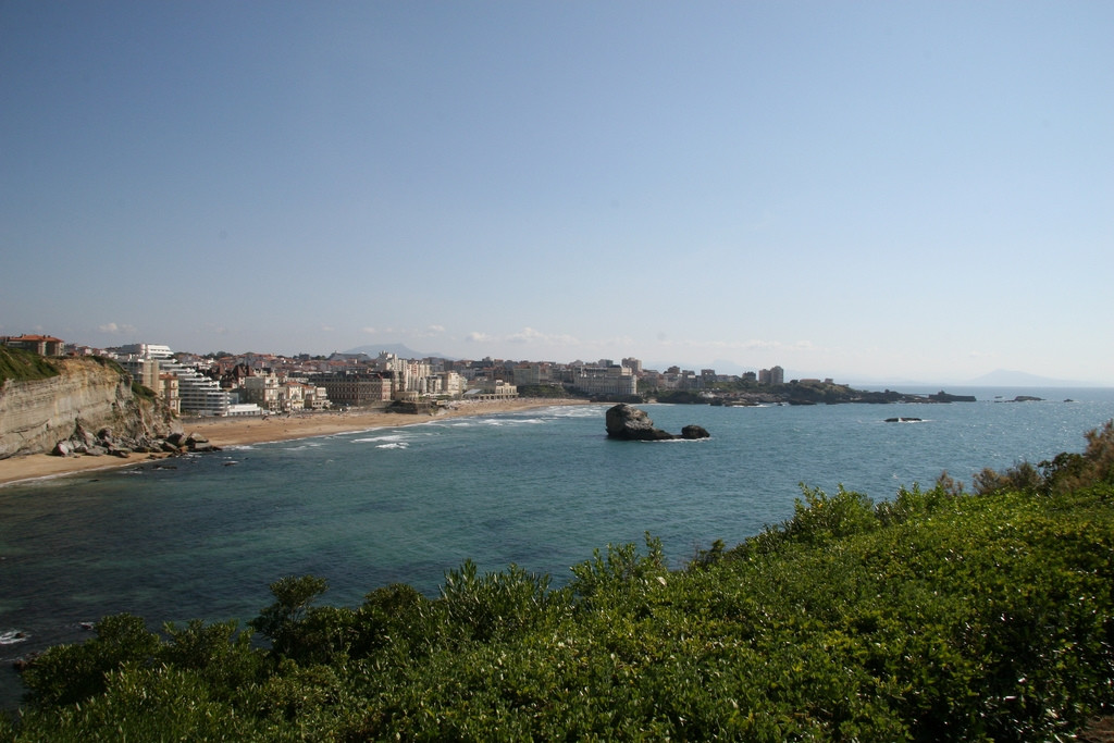 Берега в Биаррице, Франция. Фото 4 – фотографии Франции