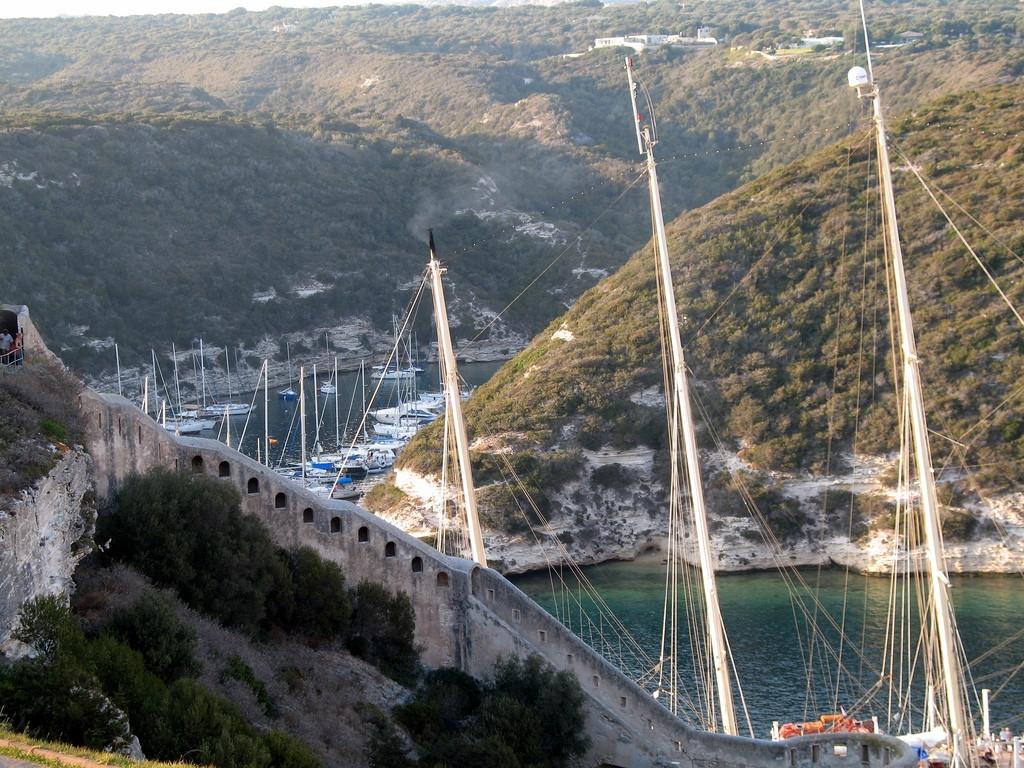 Берега в Бонифачо, Франция. Фото 3 – фотографии Франции