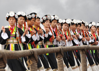 Спектакль под открытым небом – «Impression Lijiang». Фото 3 – фотографии Китая