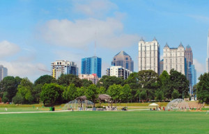 Панорама Атланты – фотографии США