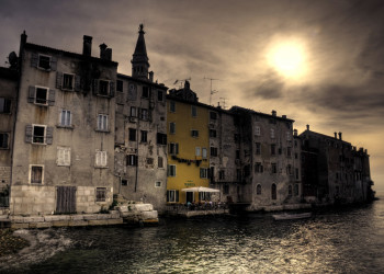 Закат в Ровинь, Хорватия. Фото 1 – фотографии Хорватии