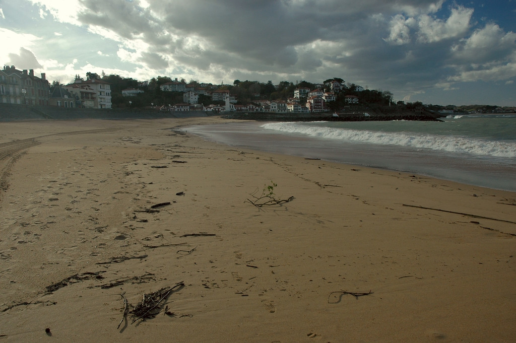 Пляж в Сен-Жан-де-Люз, Франция. Фото 4 – фотографии Франции