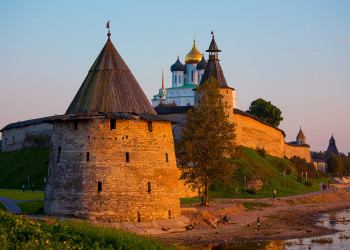 Псковский Кром или Псковский Кремль – фотографии России