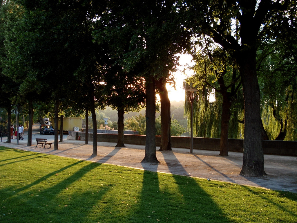 Сквер в Туре, Франция – фотографии Франции