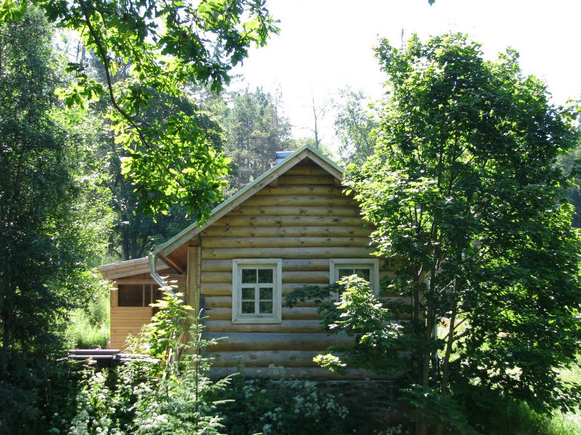 Дом на острове Валаам, Россия. Фото 1 – фотографии России