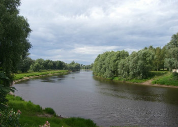 Река в Старая Русса, Россия. Фото 1 – фотографии России