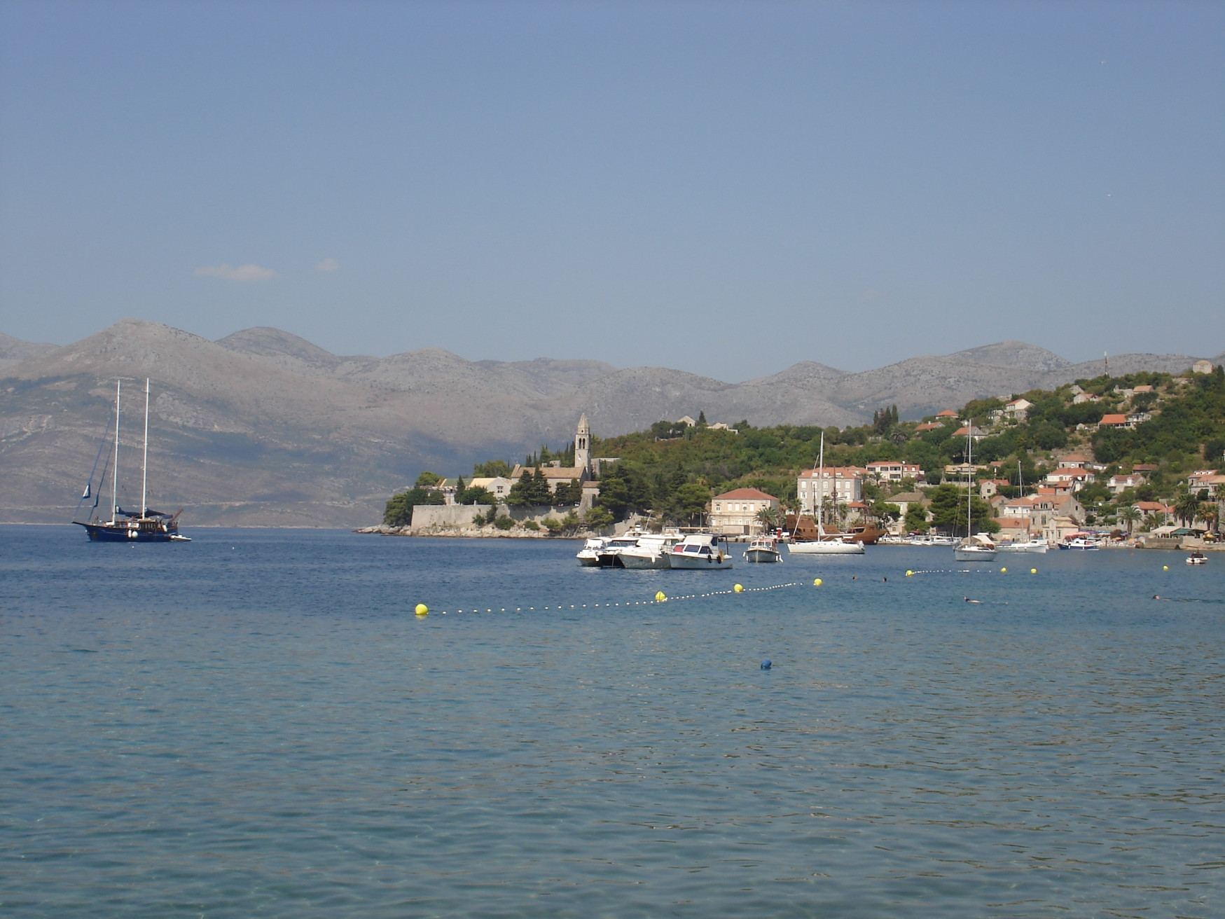 Яхты и катера на острове Лопуд, Хорватия. Фото 4 – фотографии Хорватии