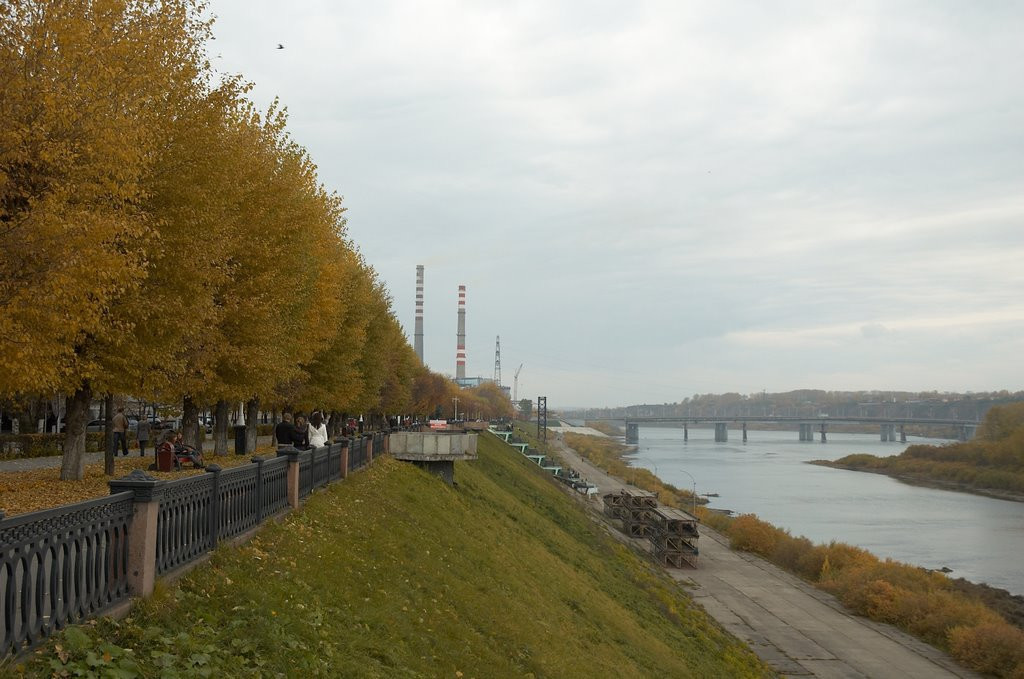 Кемеровская набережная фото Кемеровская набережная фото