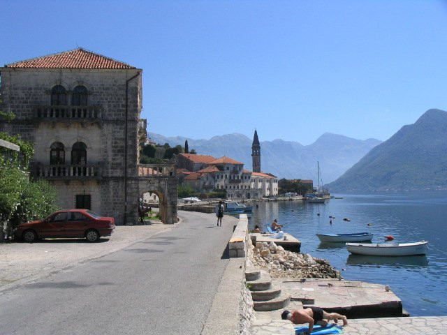 Набережная в Пераст, Черногория. Фото 14 – фотографии Черногории