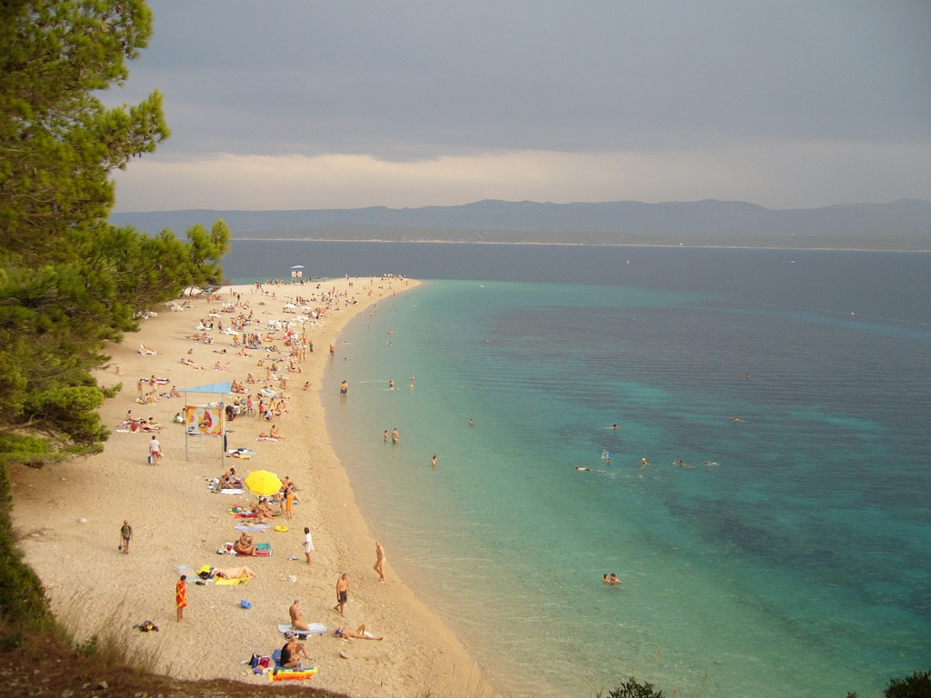 Пляж в Бол, Хорватия. Фото 7 – фотографии Хорватии