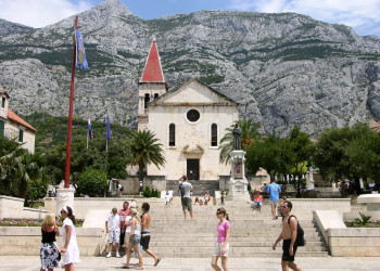 Люди в Макарска, Хорватия. Фото 2 – фотографии Хорватии