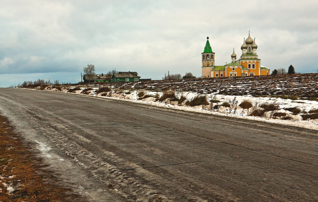 Церковь Воскресения Христова в селе Матигоры – фотографии России
