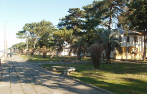 Набережная Кобулети в январе – фотографии Грузии