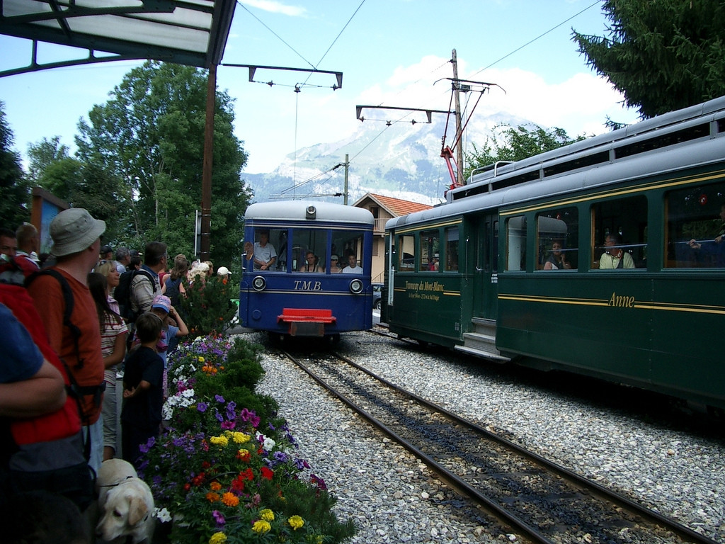 Транспорт в Сент-Жерве, Франция – фотографии Франции