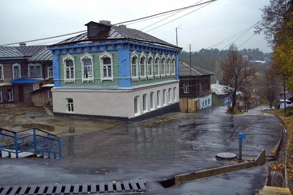 Улица в Боровске, Россия – фотографии России