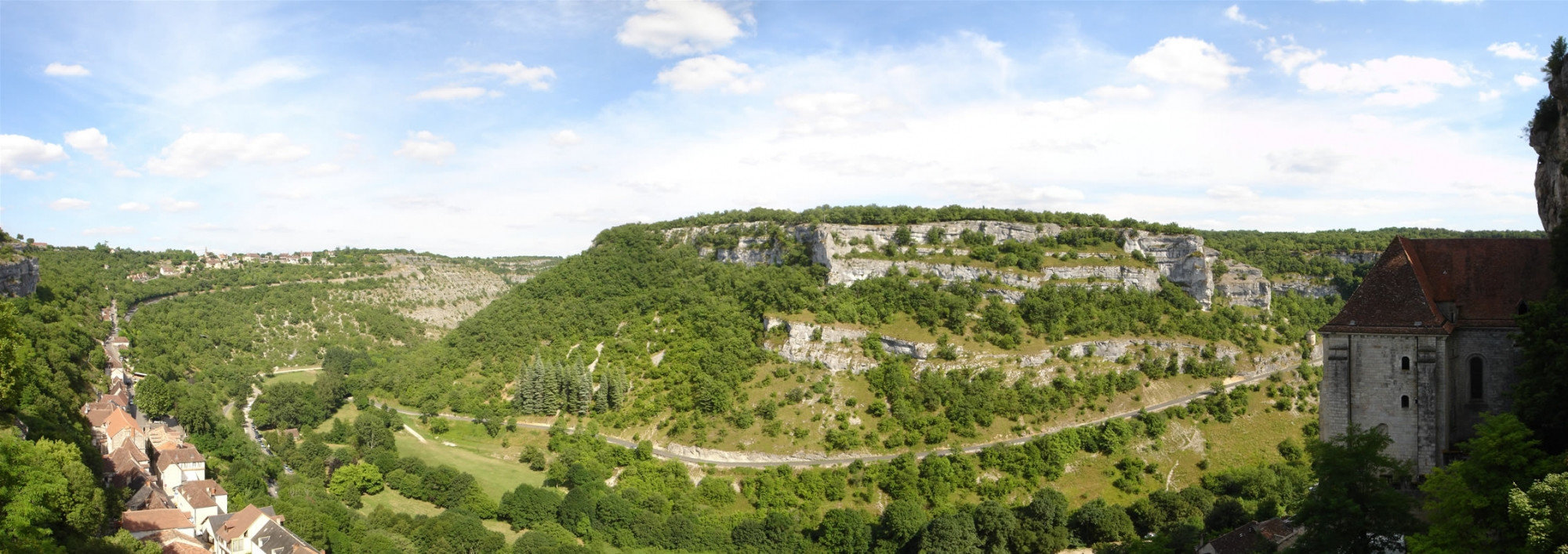 Природа в Рокамадуре, Франция. Фото 6 – фотографии Франции