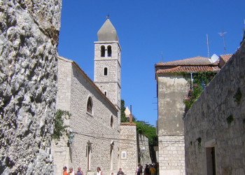 Улица в Раб, Хорватия. Фото 17 – фотографии Хорватии