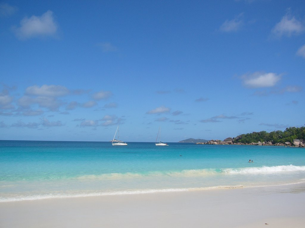 Море на острове Праслин, Сейшелы. Фото 1 – фотографии Сейшельских островов