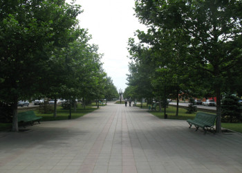 Сквер в Махачкале, Россия – фотографии России