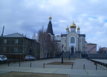 Храм в Мирном, Россия. Фото 4 – фотографии России