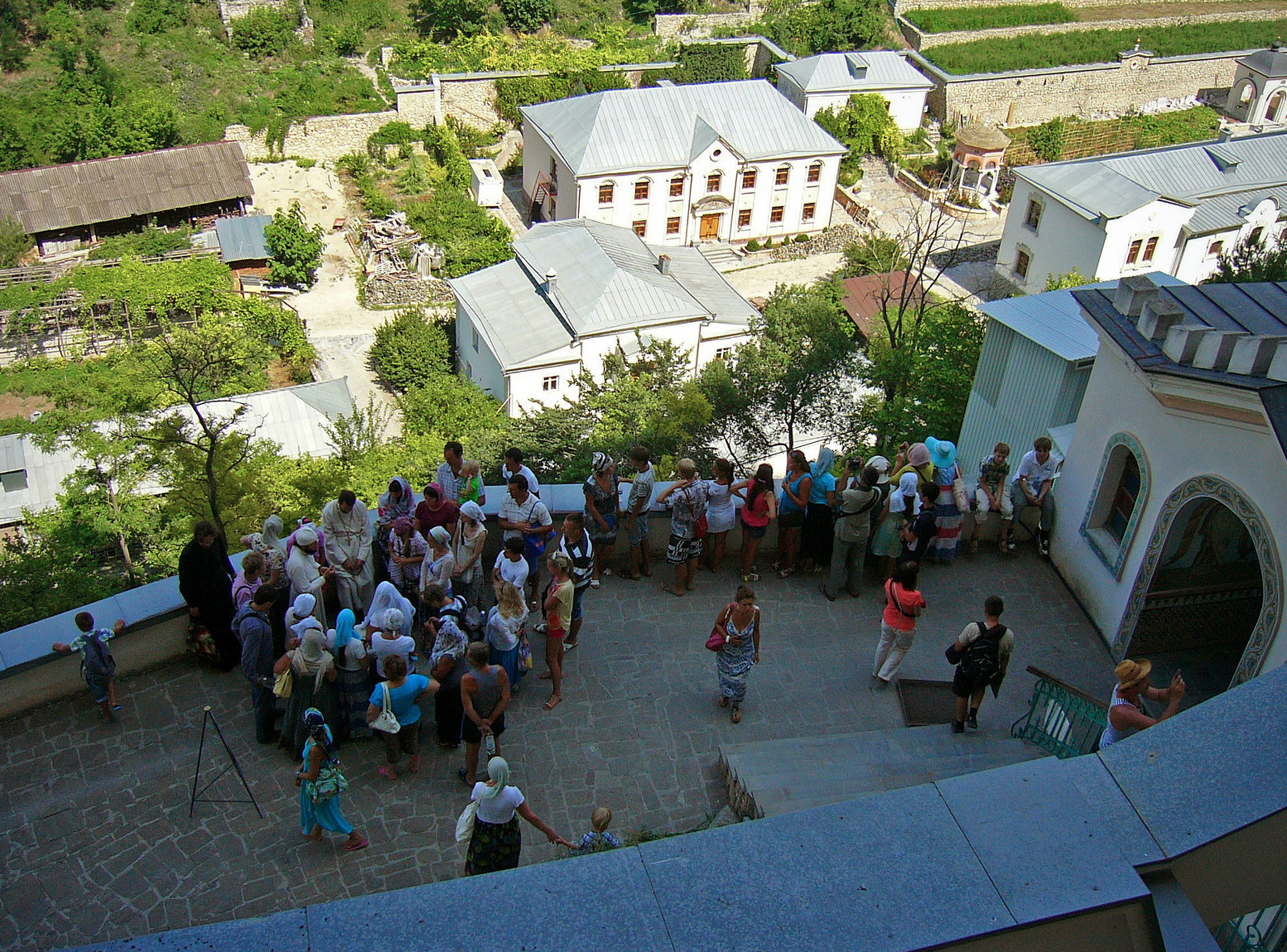 Фото Свято-Успенского мужского монастыря в Крыму. Фото 1 – фотографии России